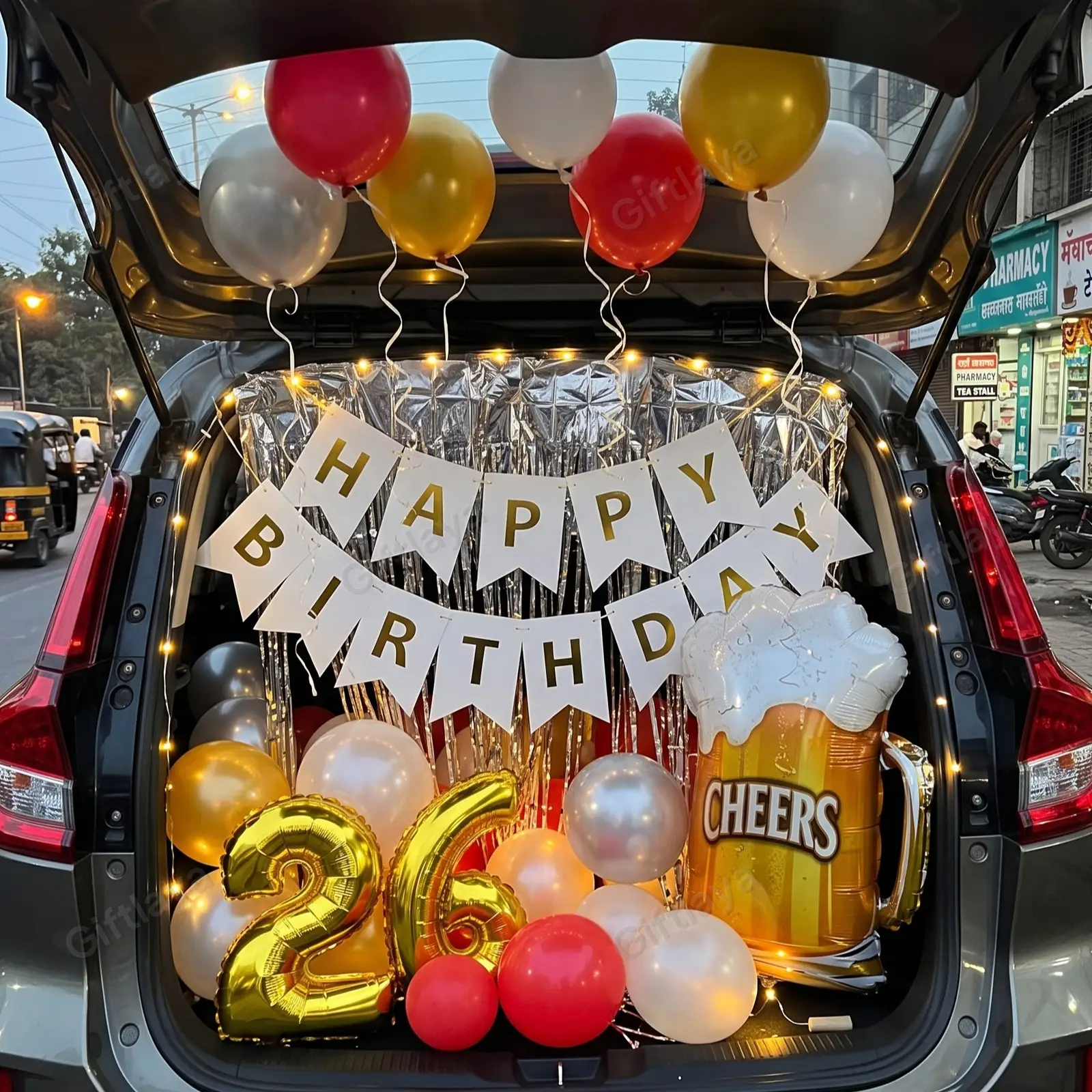 Car Boot Birthday Decoration