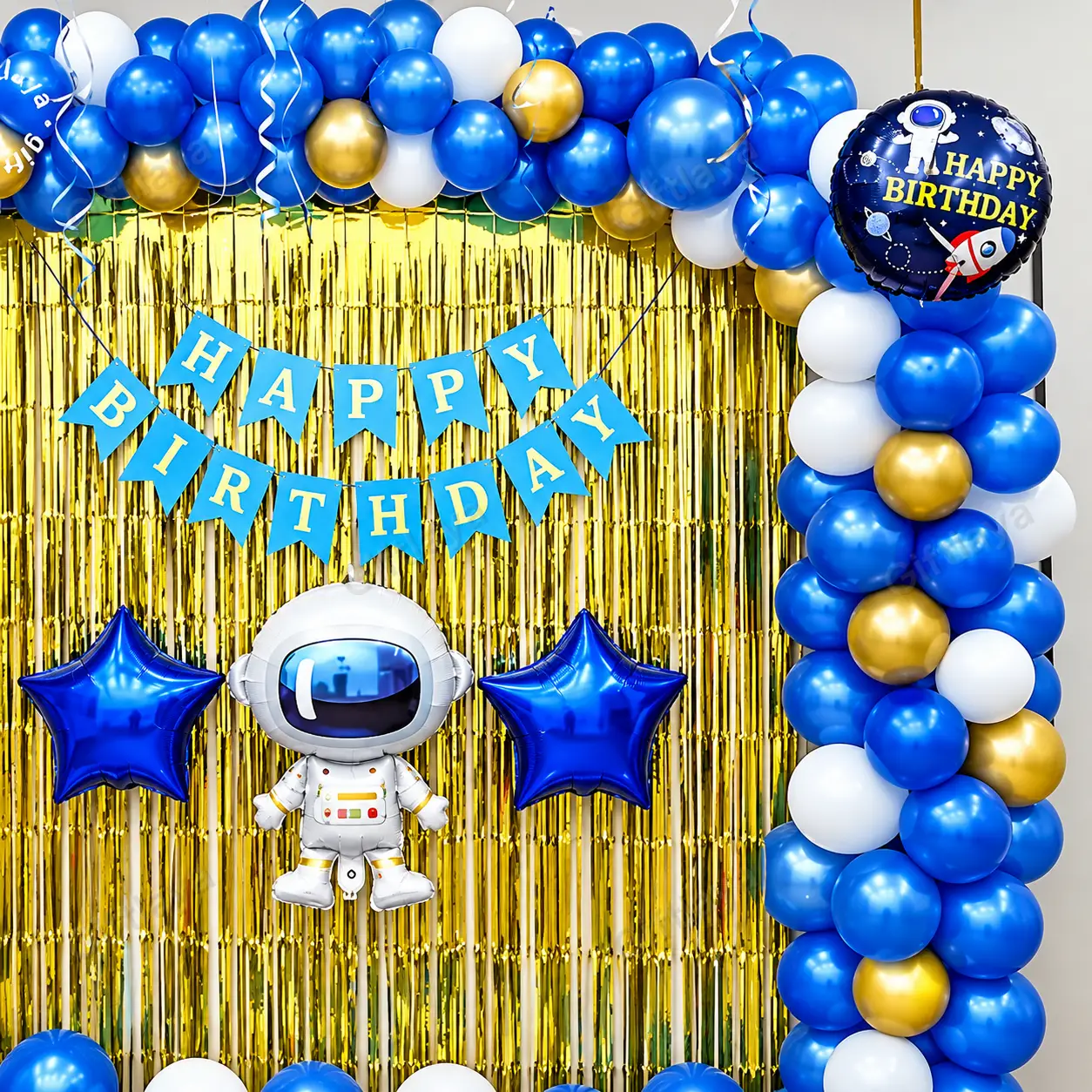 Astronaut Theme Birthday Decoration — photo 3