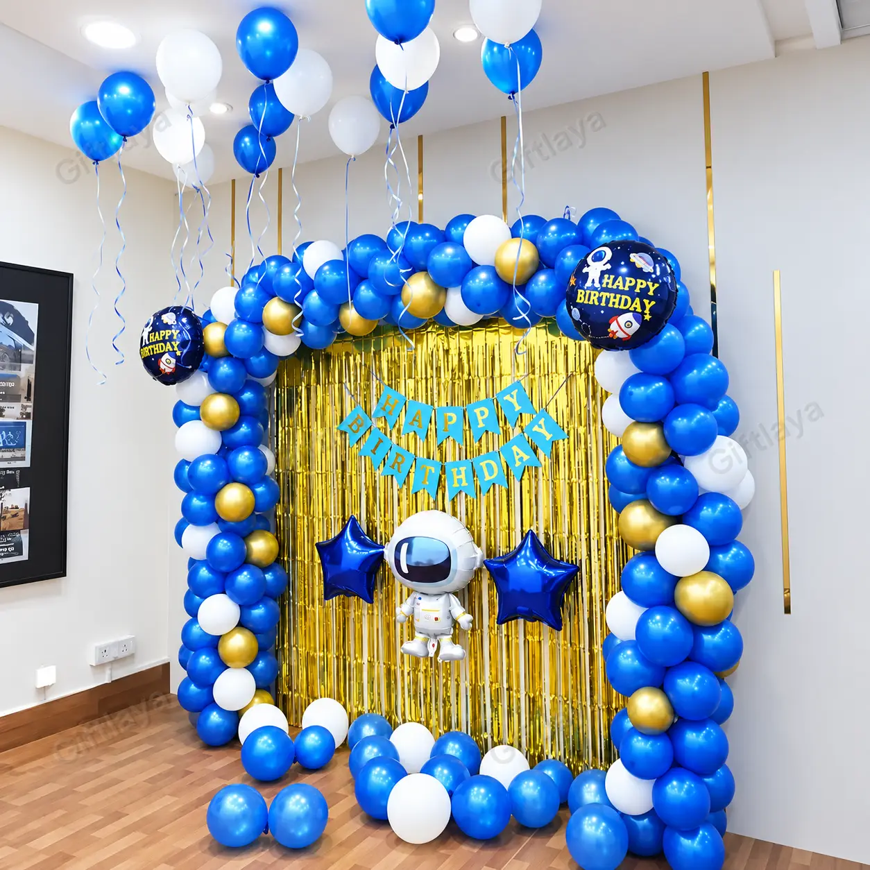 Astronaut Theme Birthday Decoration — photo 2