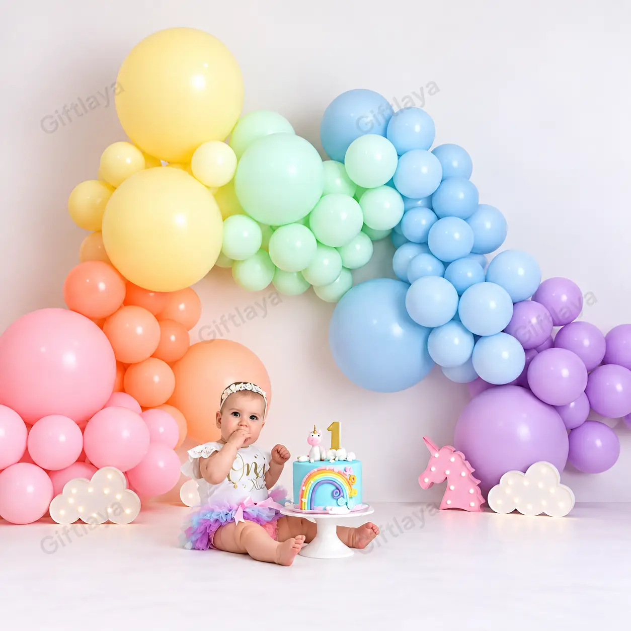 Baby Girl Half Birthday