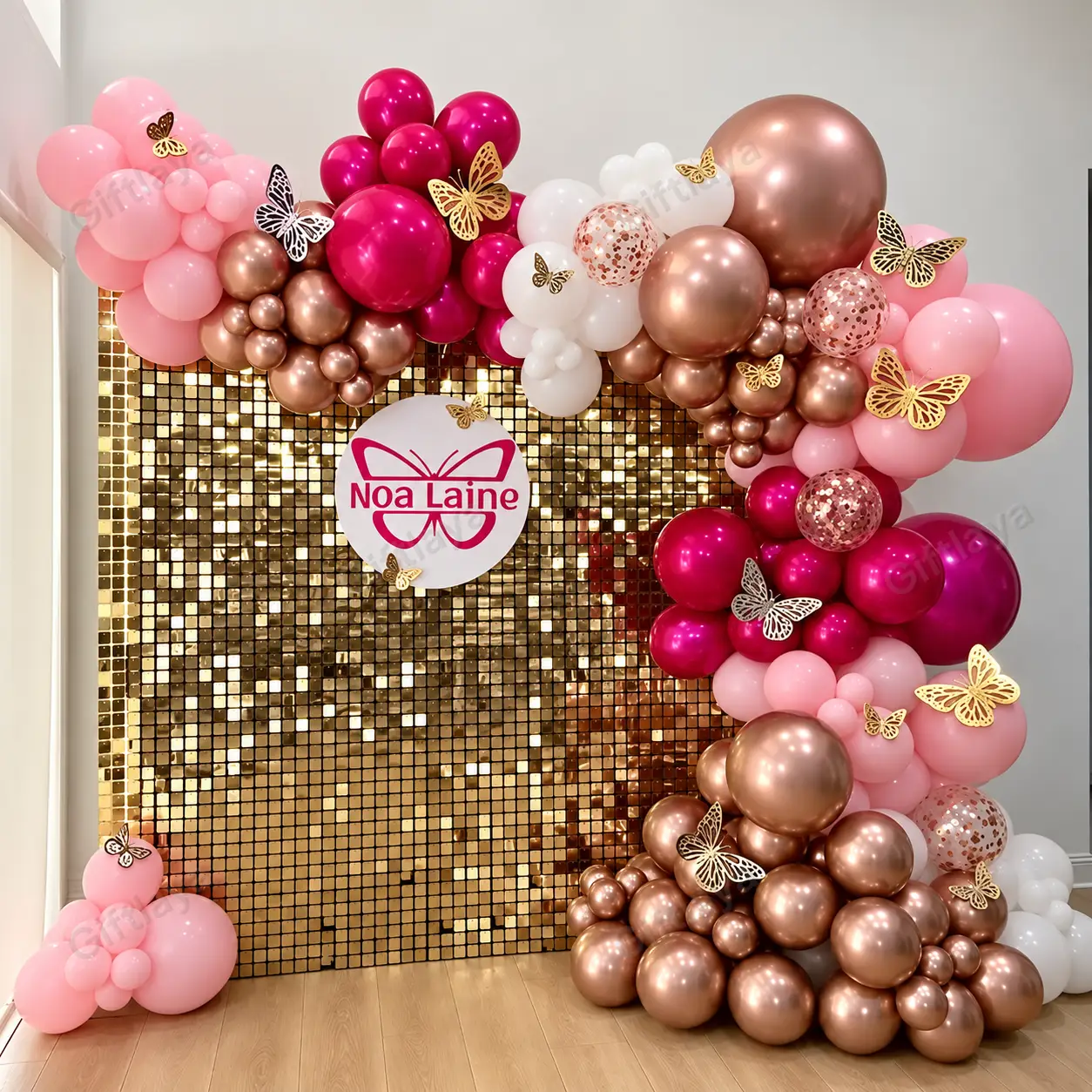 Butterfly Sequins Decoration