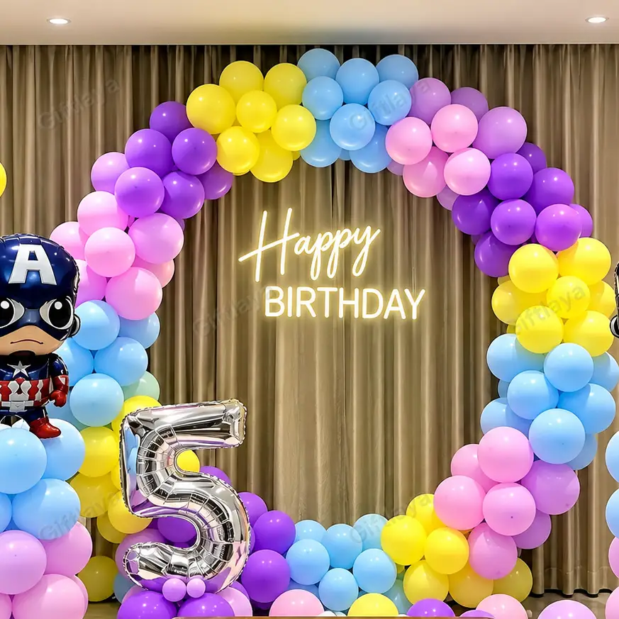 Captain America Theme Decoration — photo 2
