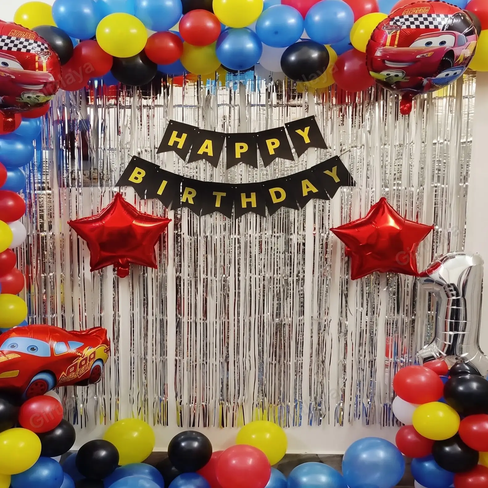 Car Theme Birthday Decoration — photo 2