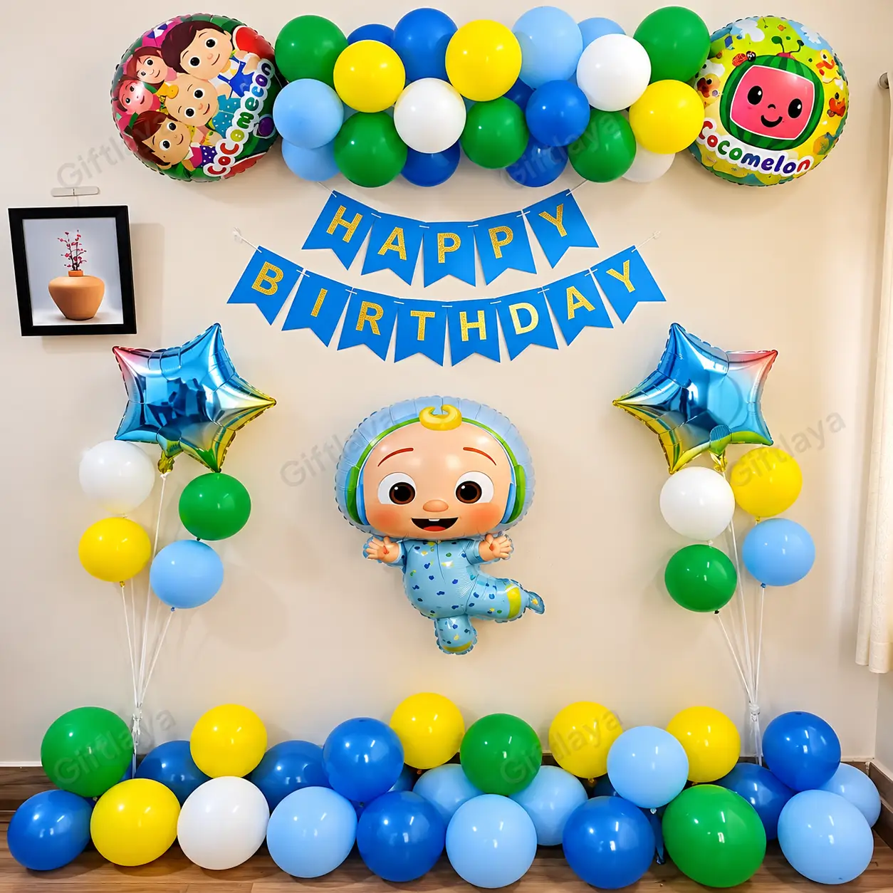 Cocomelon Birthday Decoration