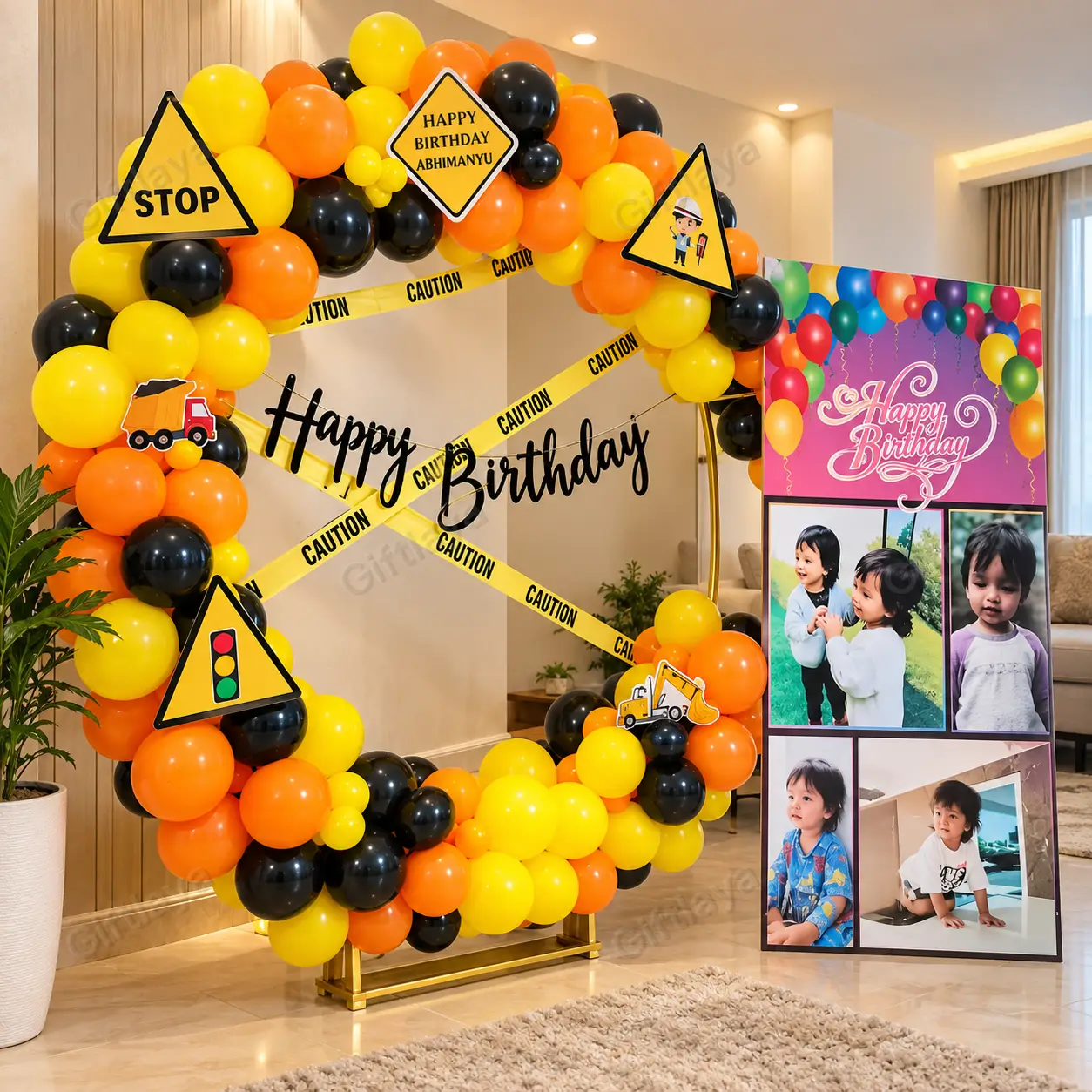 Construction Theme Decoration for Kids — photo 2