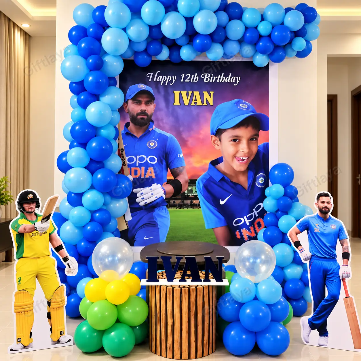 Cricket Theme Birthday Decoration — photo 3