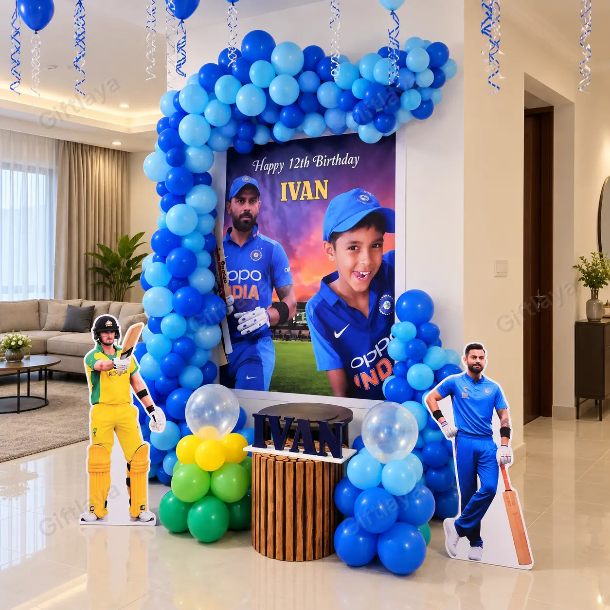 Cricket Theme Birthday Decoration — photo 2
