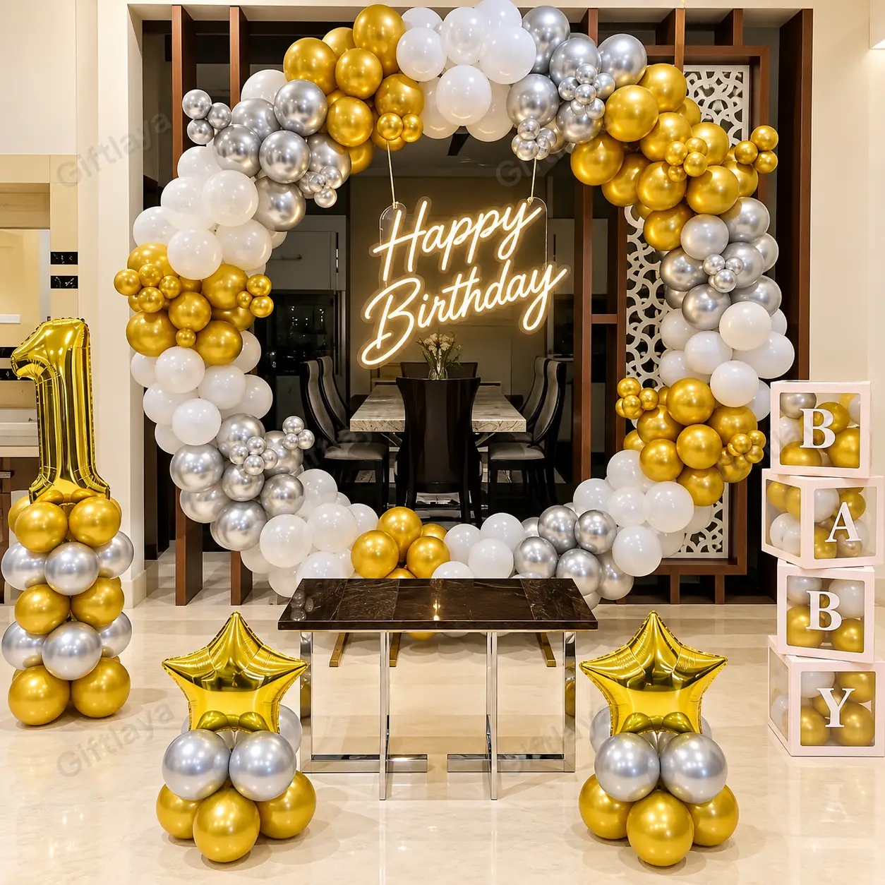First Birthday Ring Decoration