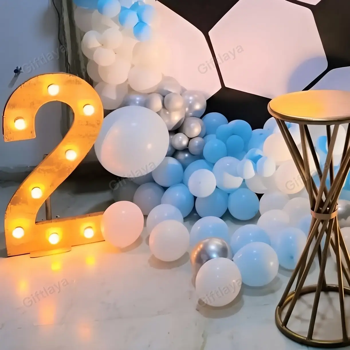 Football Birthday Theme Decoration — photo 3
