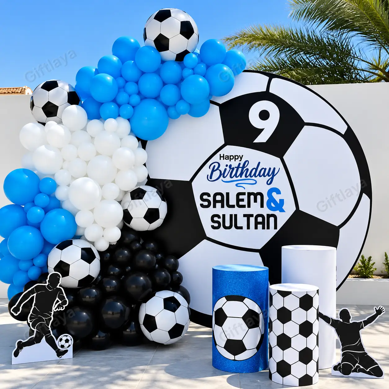 Football Theme Birthday Decoration — photo 2