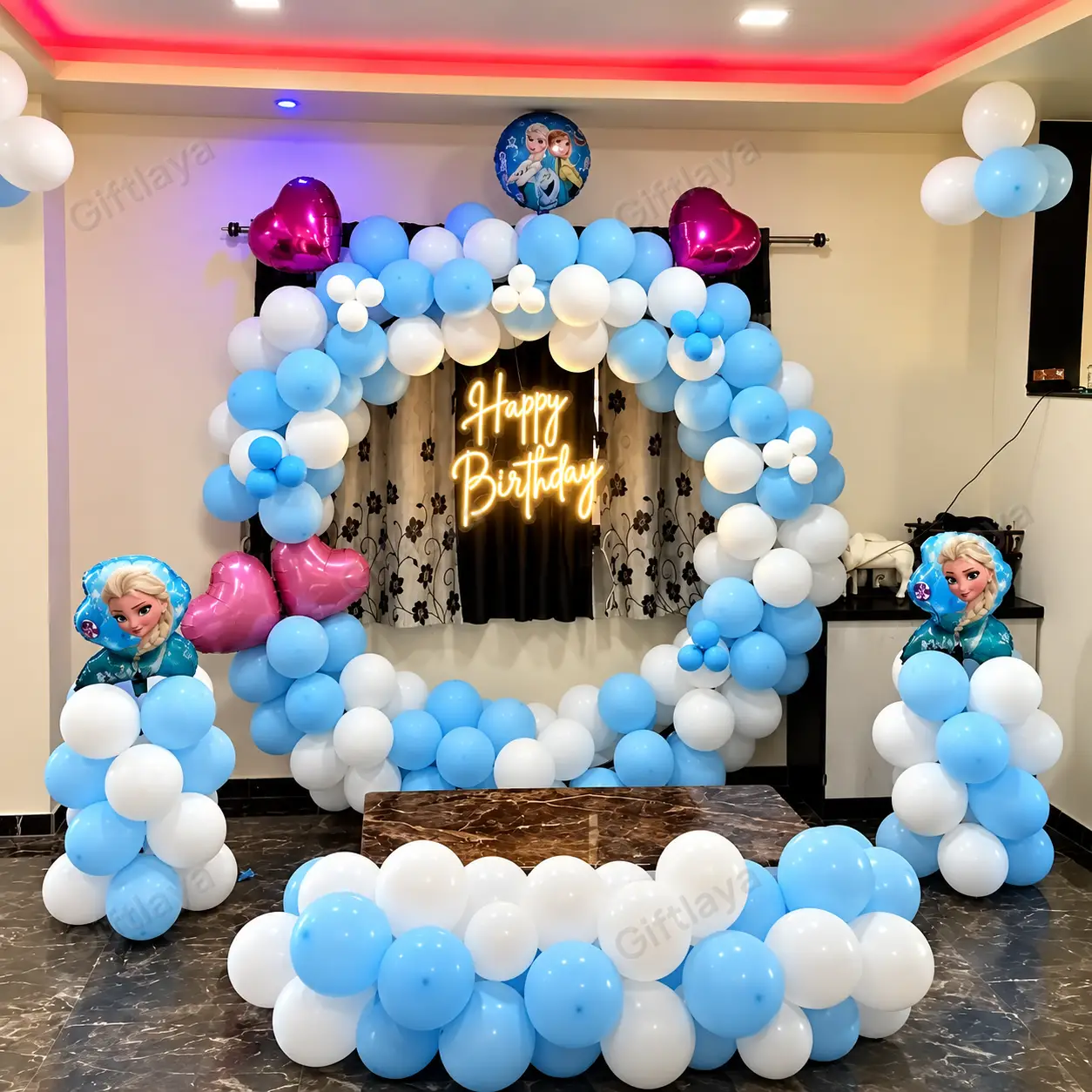 Frozen Theme Backdrop