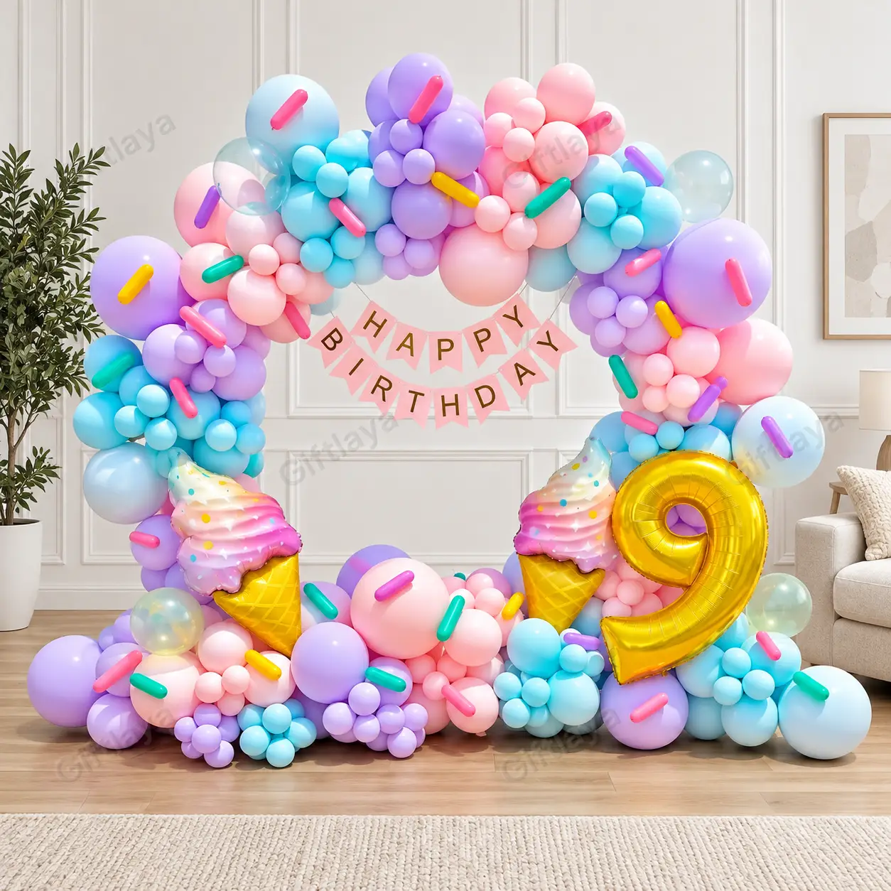 Ice Cream Theme Decoration