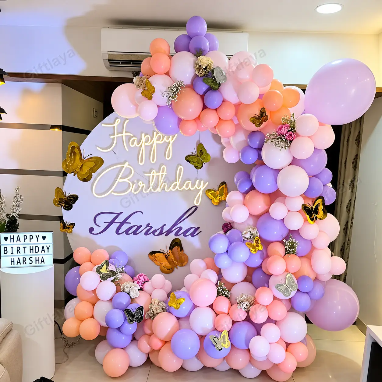 Pastel Butterfly Theme Decoration