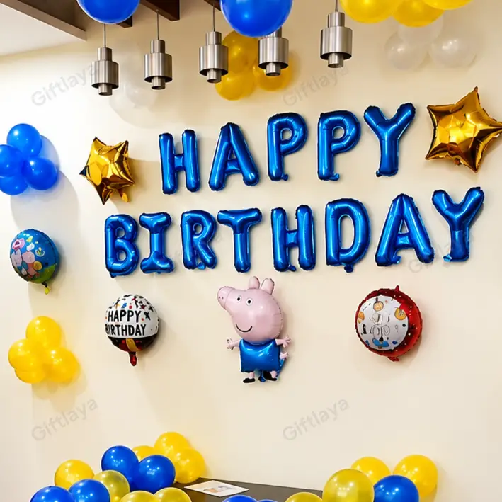 Peppa Pig Birthday Hall Decoration — photo 2