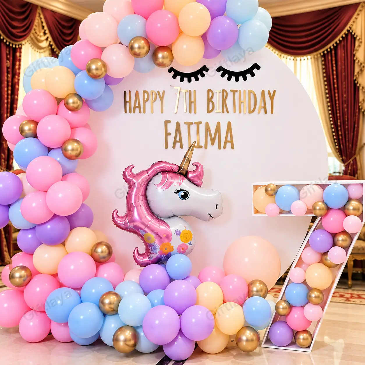 Premium Unicorn Theme Birthday Decoration — photo 2