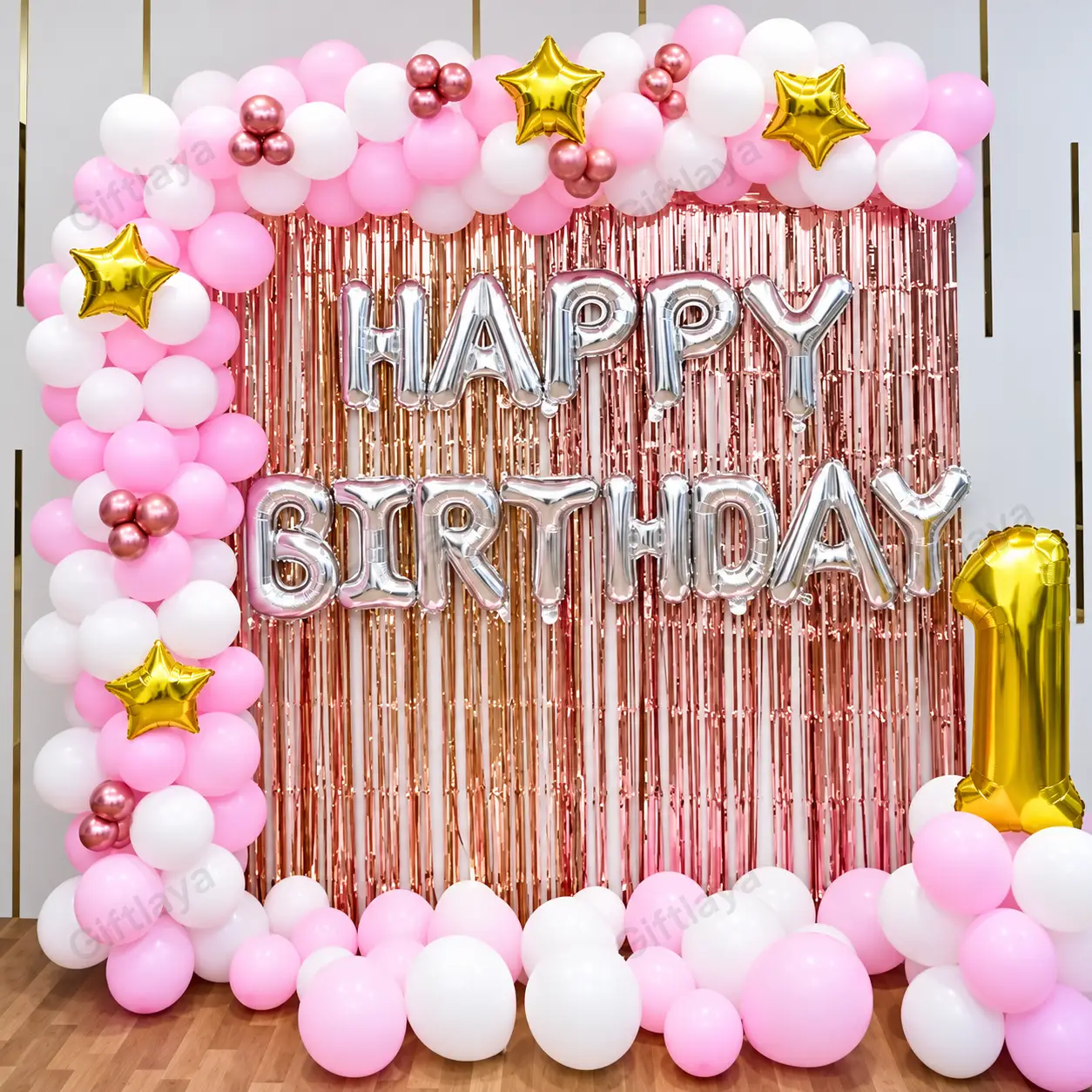Simple Balloon Arch Decor — photo 2