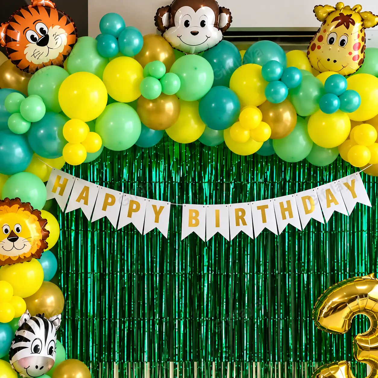 Simple Jungle Theme Decor — photo 2