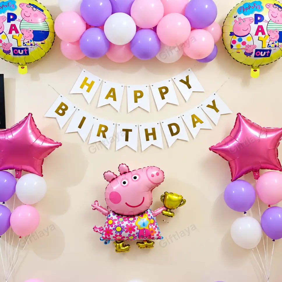 Simple Peppa Pig Decorations — photo 2