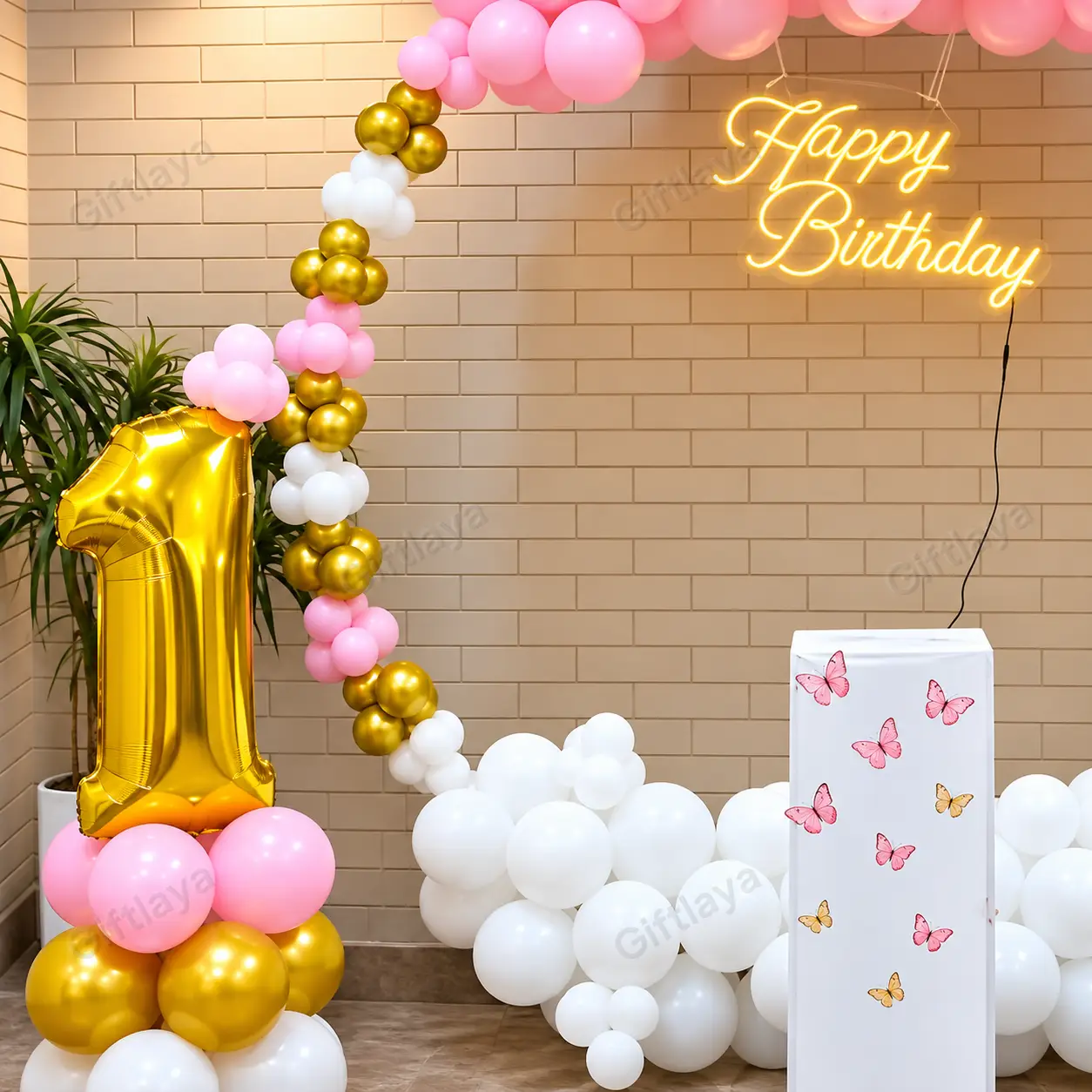 Simple Ring Birthday Decoration for Kids at Home — photo 3