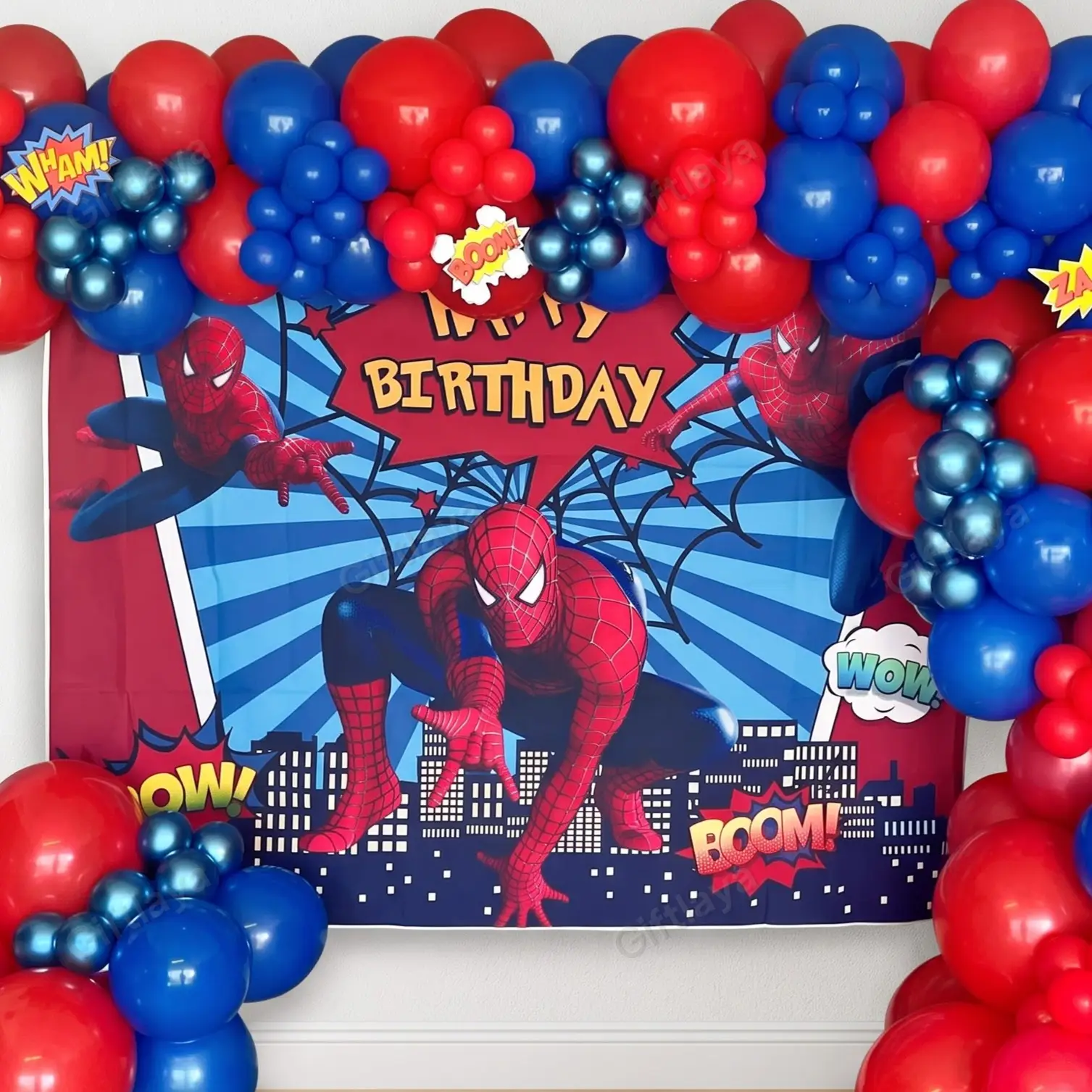 Spider Power Party Setup — photo 2