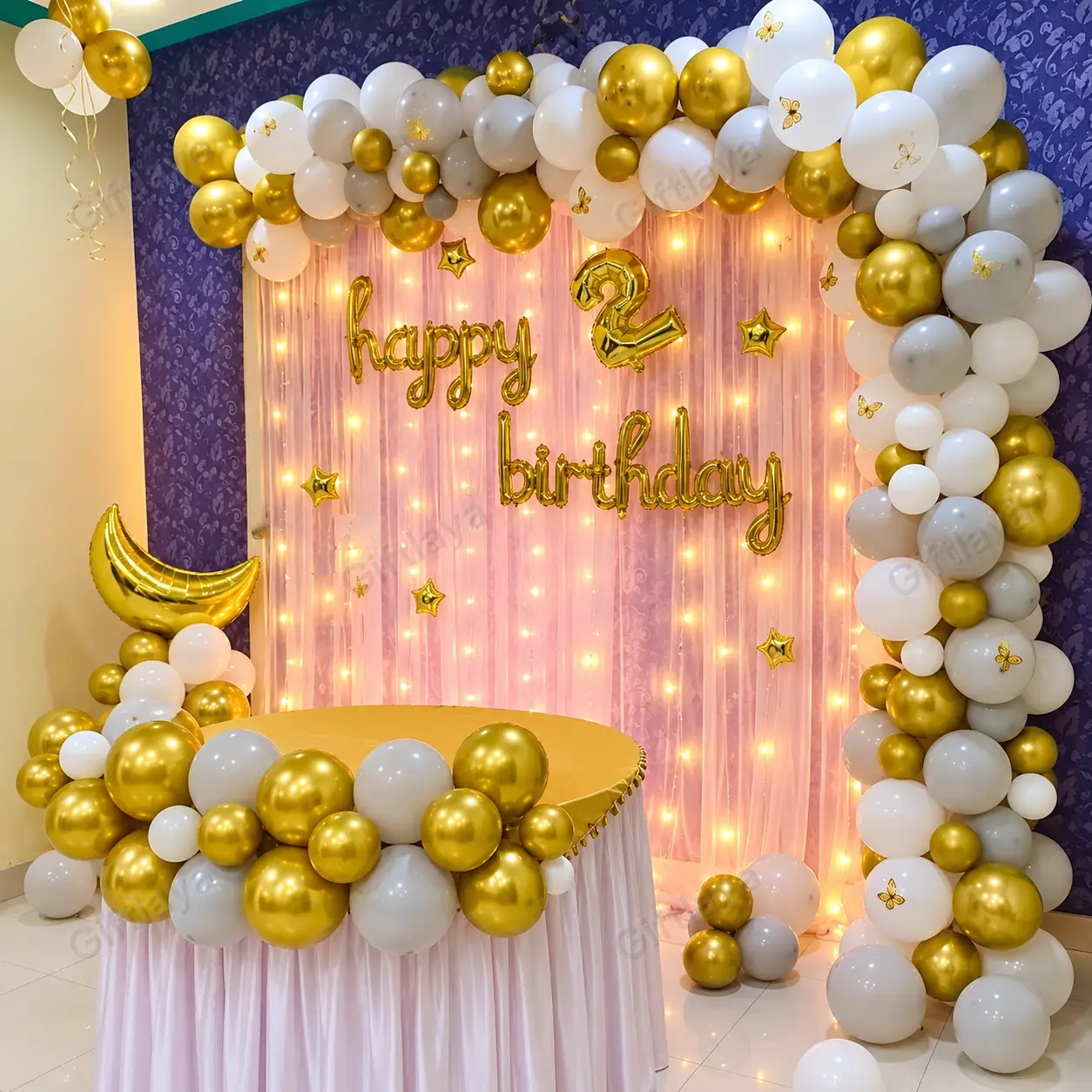 Star and Moon Birthday Decoration — photo 2