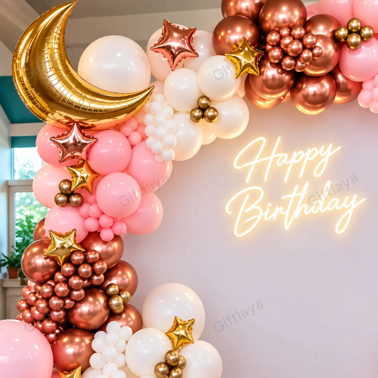 Star Moon Premium Birthday Decoration — photo 2