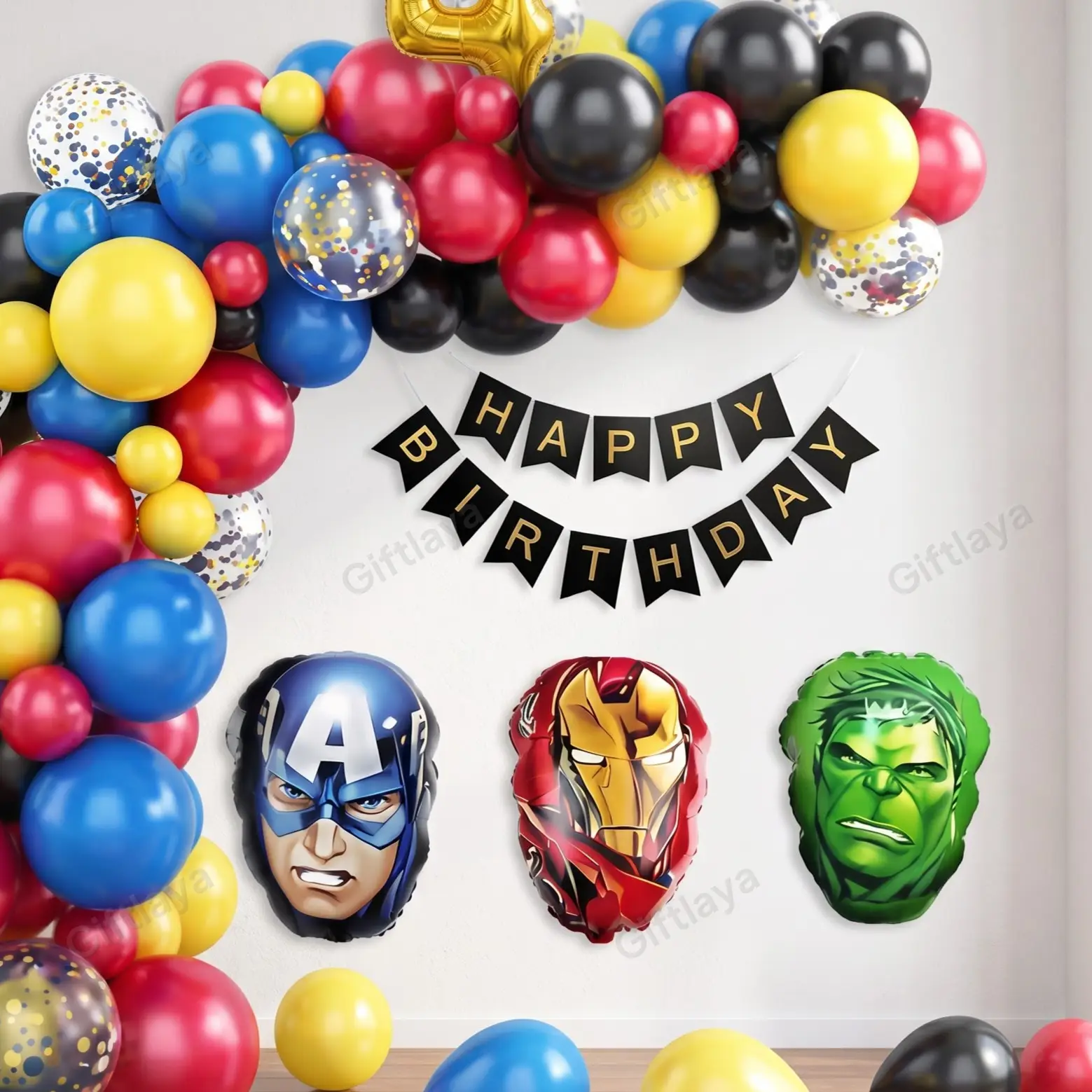 Superhero Theme Decoration — photo 2