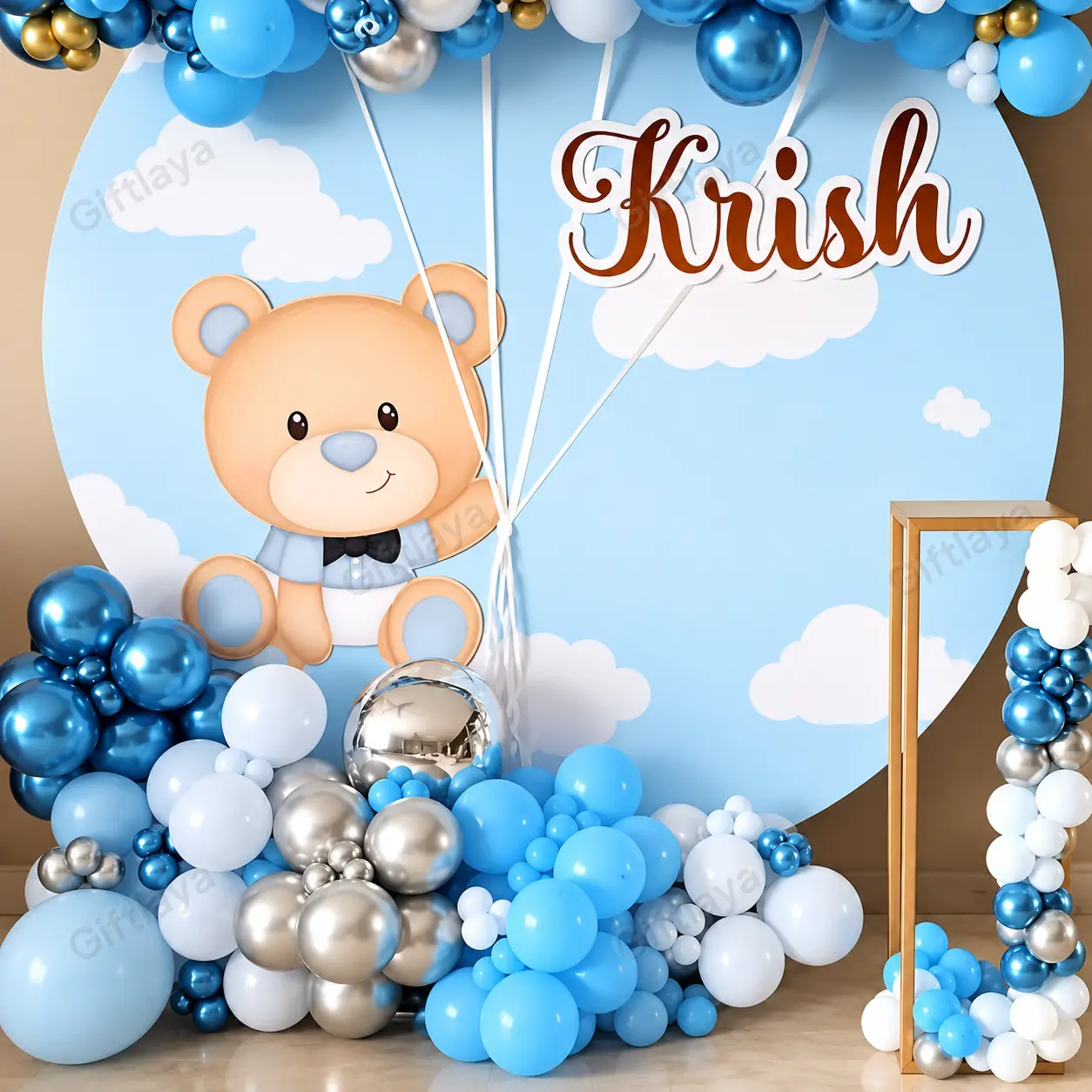 Teddy Bear Birthday Theme Decoration — photo 3