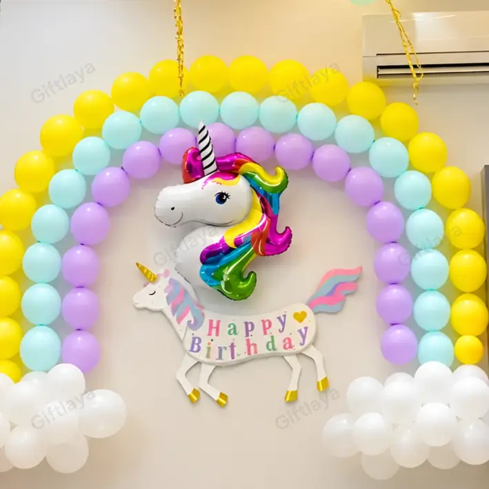 Unicorn Theme Hall Decoration — photo 2