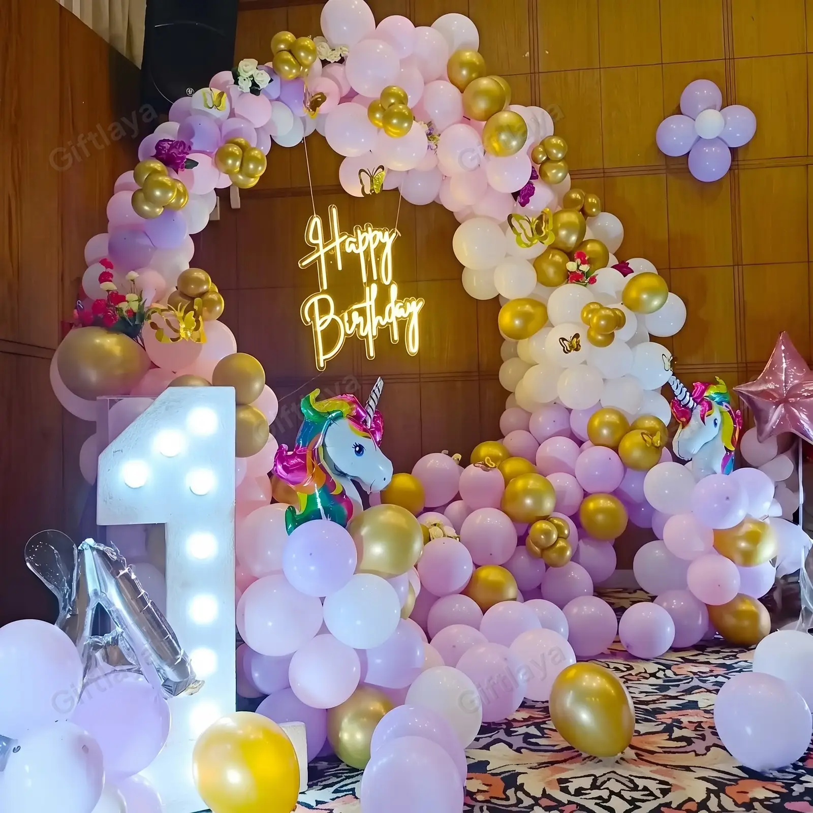 Unicorn Theme Ring Decoration