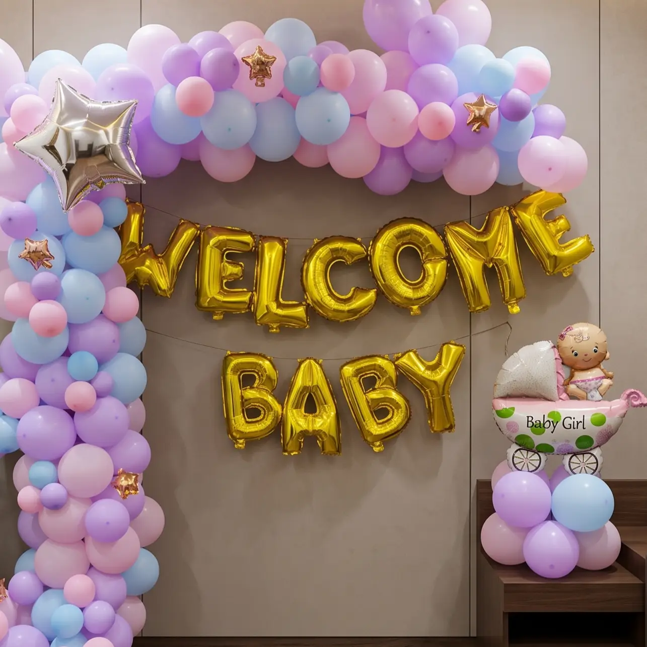 Baby Welcome Pastel Theme — photo 2