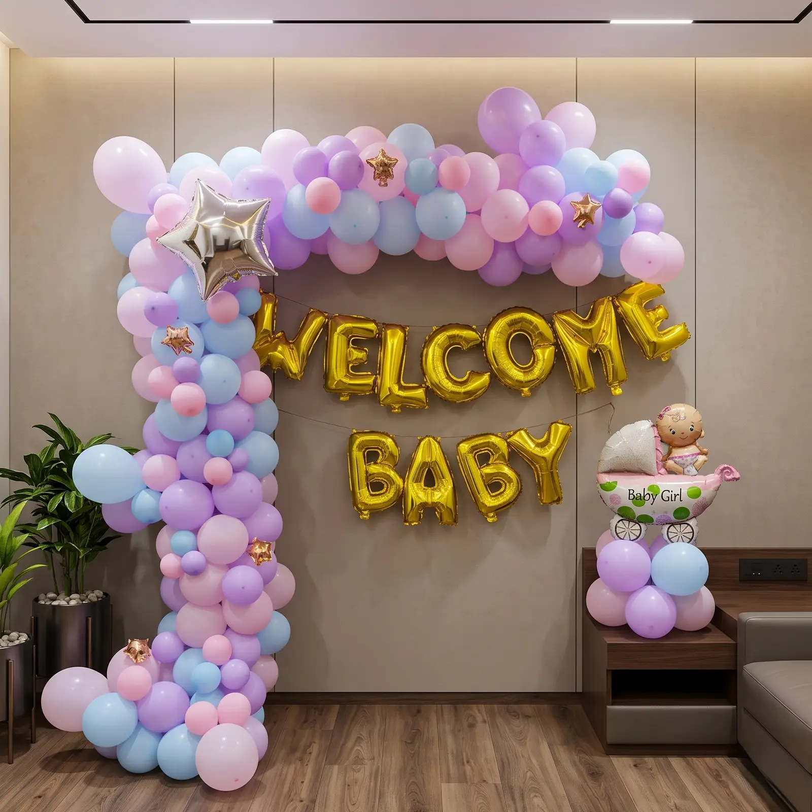 Baby Welcome Pastel Theme
