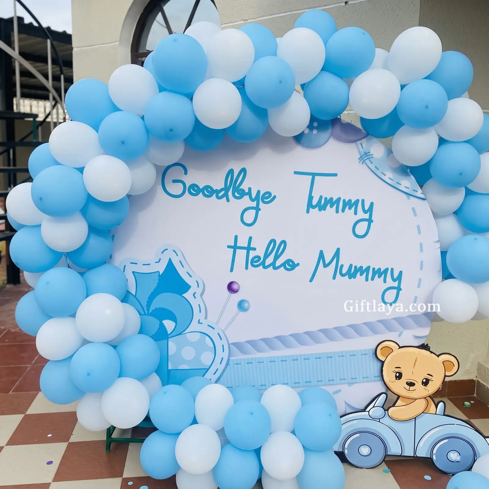 Customized Welcome Baby Boy Decoration — photo 2