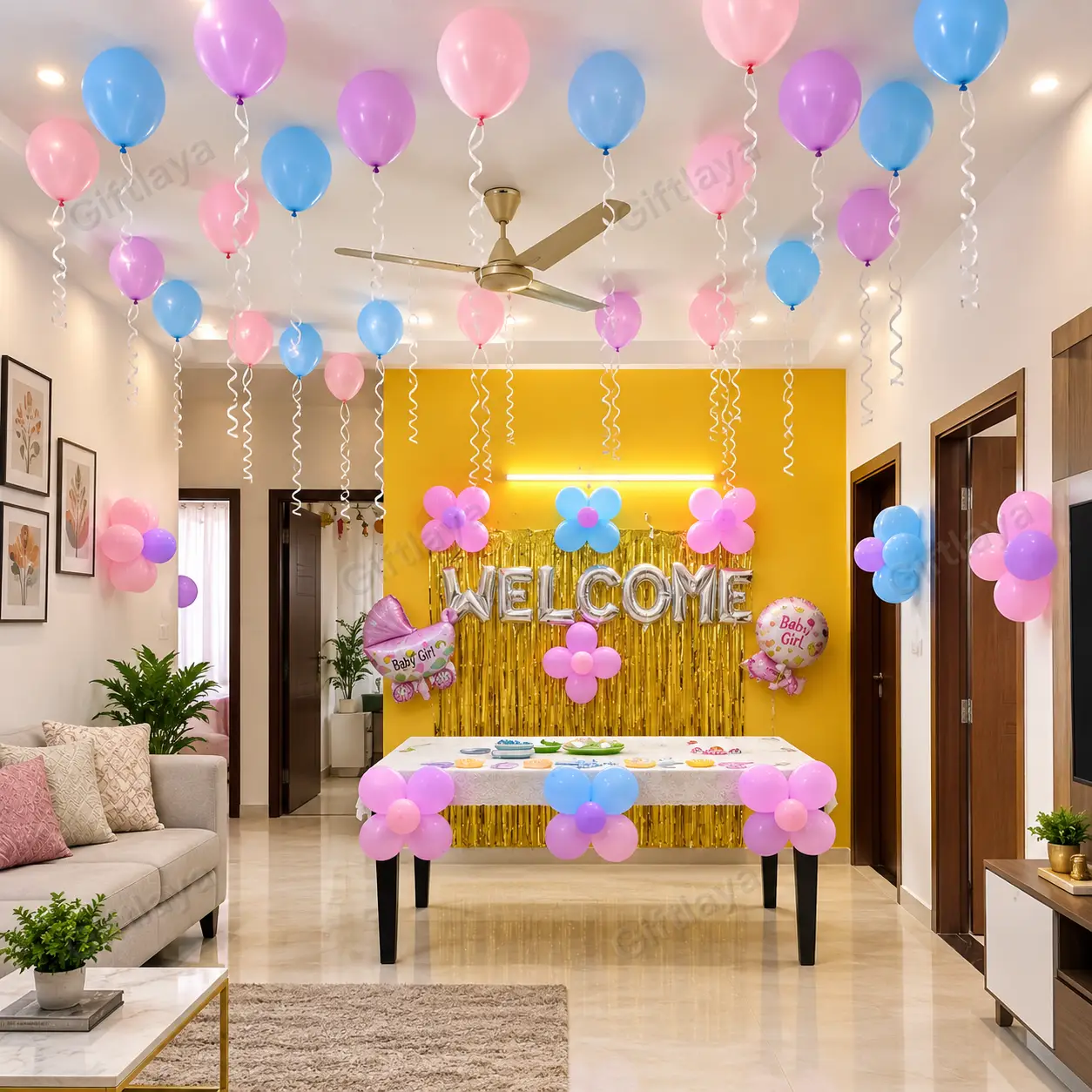 New Born Girl Decoration — photo 2