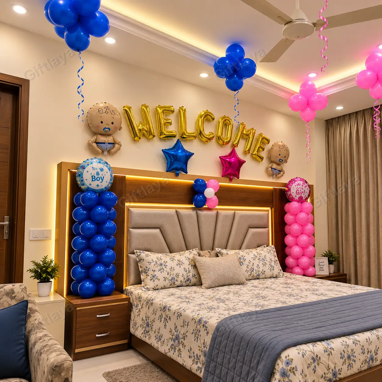 Twins Welcome Room Decoration — photo 2
