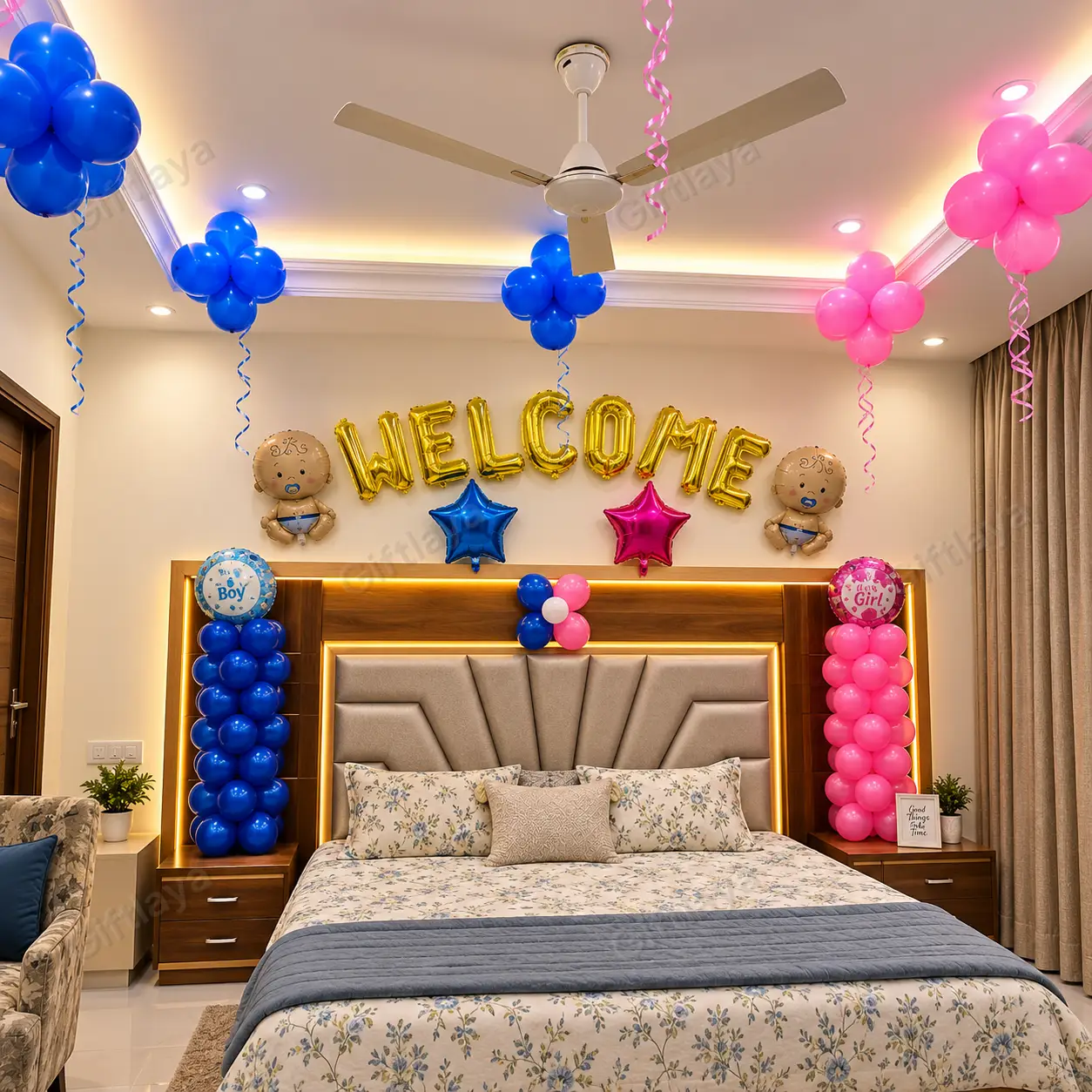 Twins Welcome Room Decoration