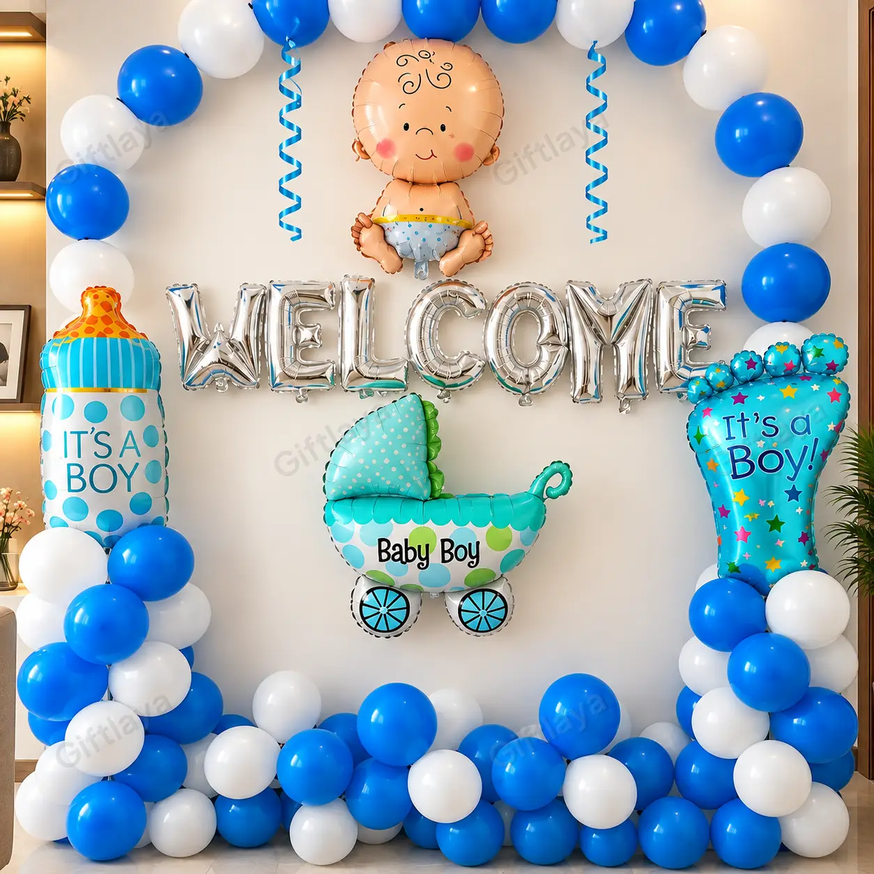 Welcome Baby Boy Decor — photo 2