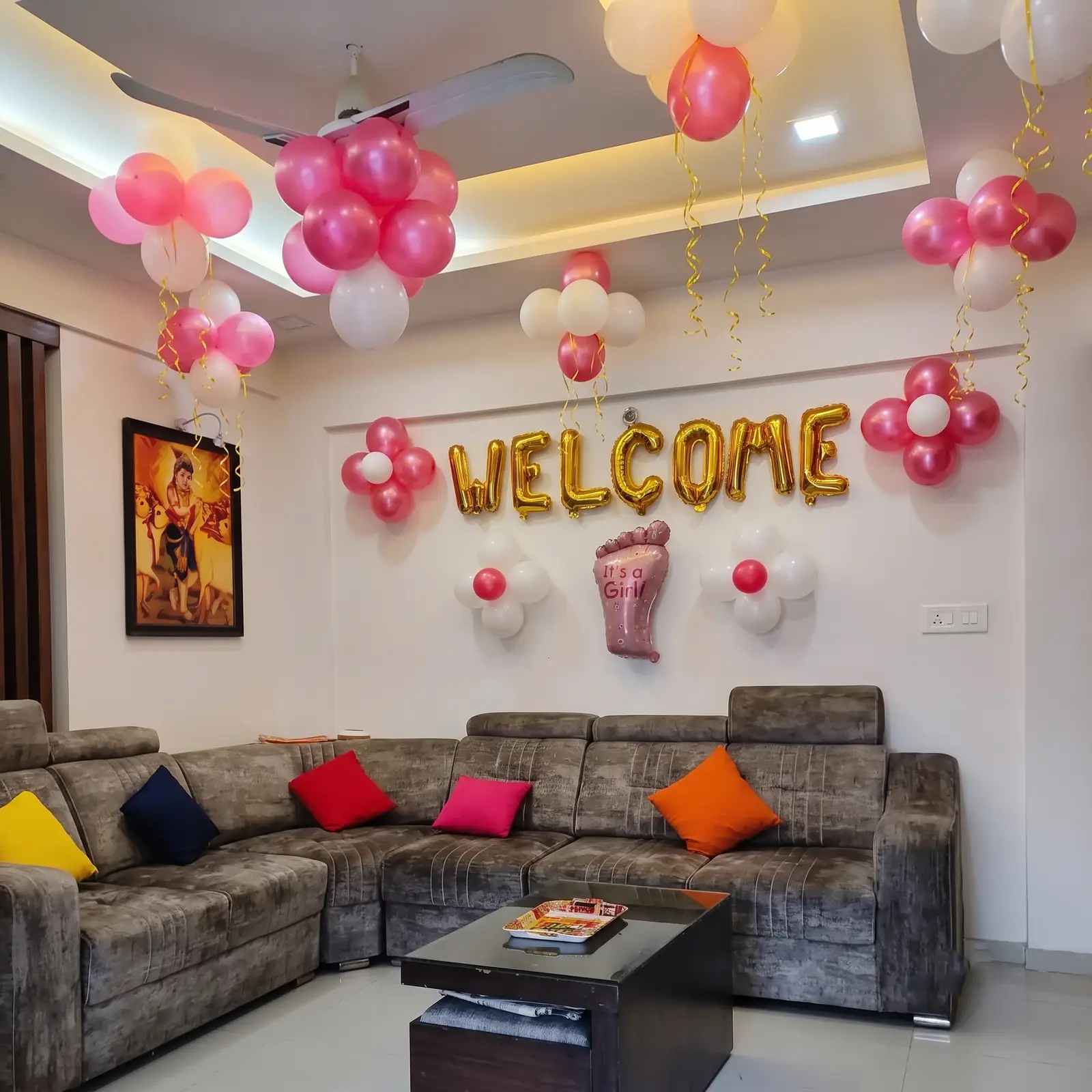Welcome Baby Girl Decor — photo 2