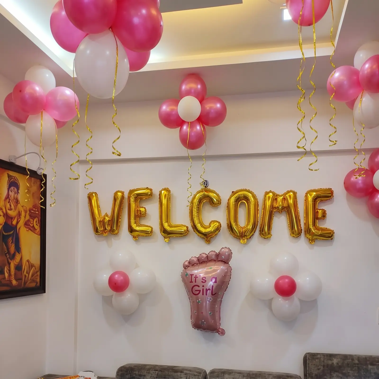 Welcome Baby Girl Decor — photo 3