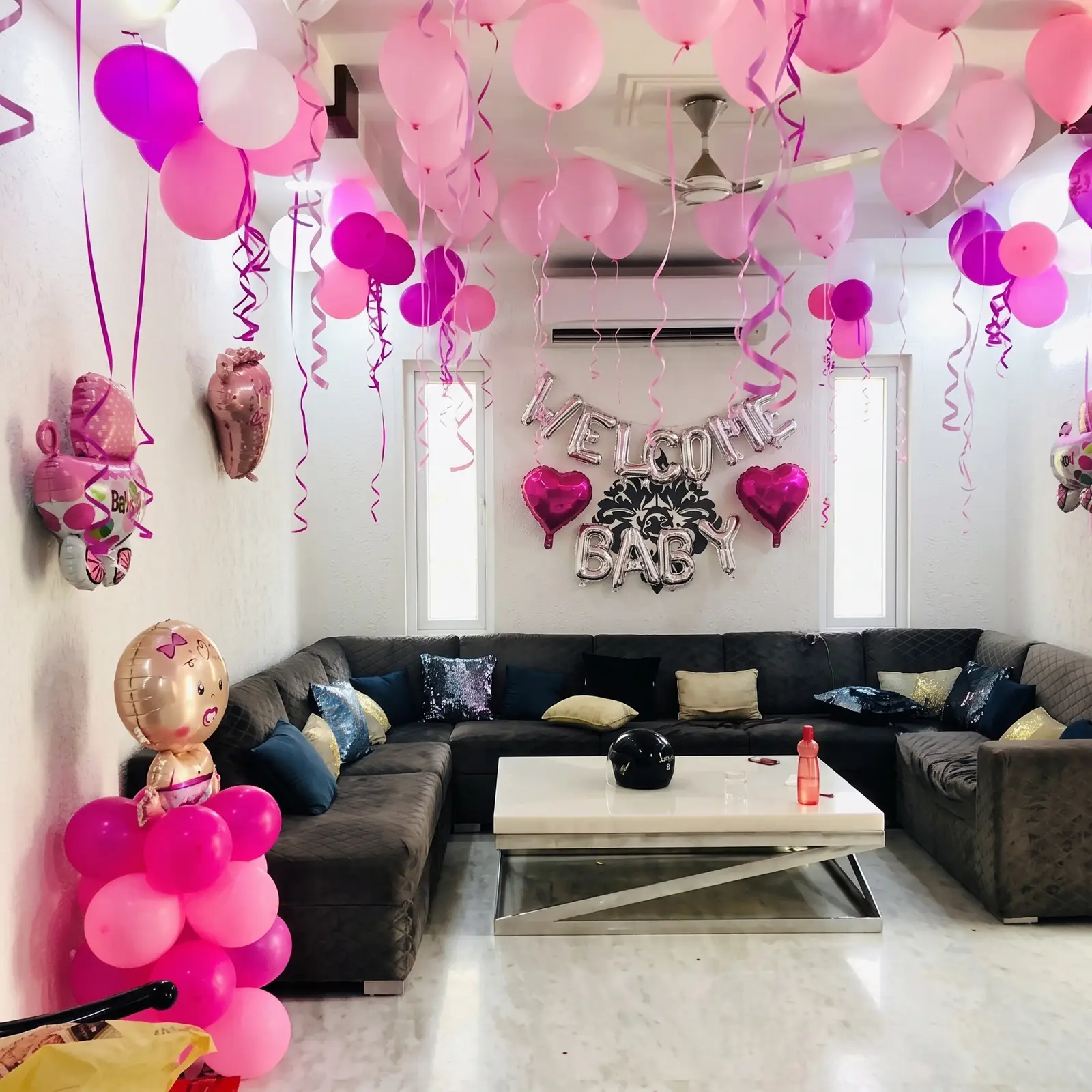 Welcome Baby Hall Decor