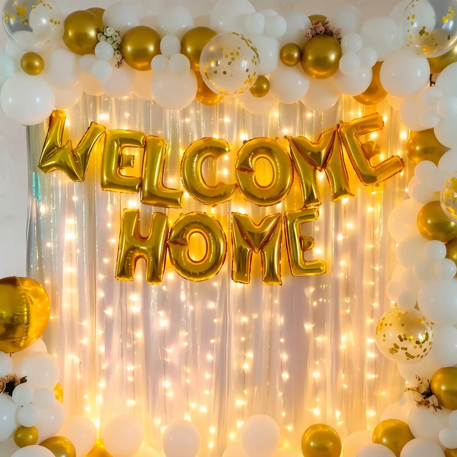 Welcome Baby Light Backdrop — photo 2