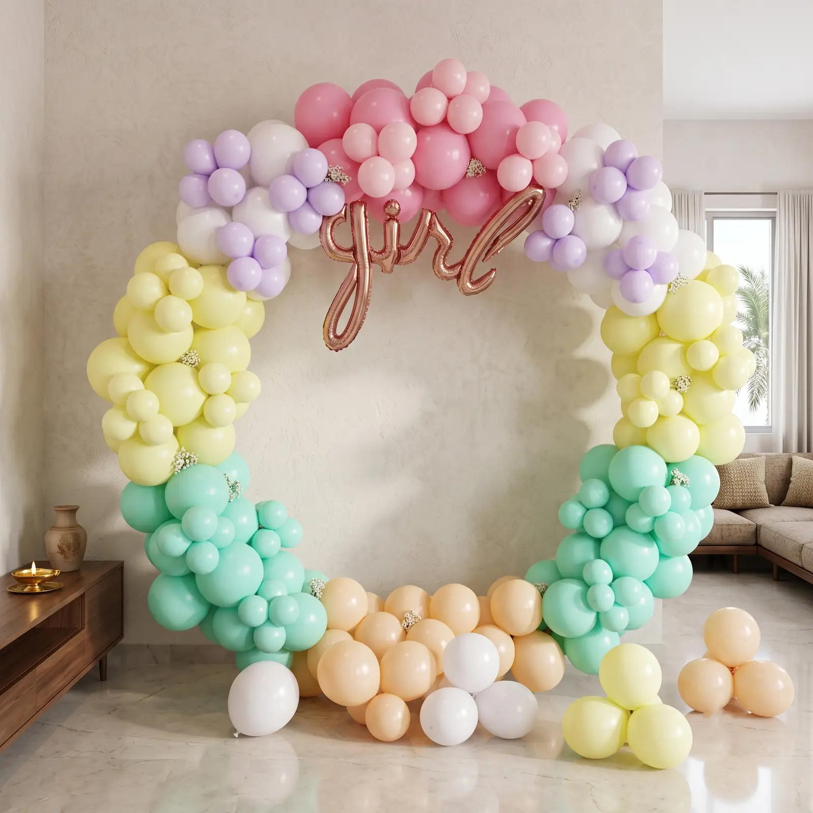 Welcome Baby Ring Decoration