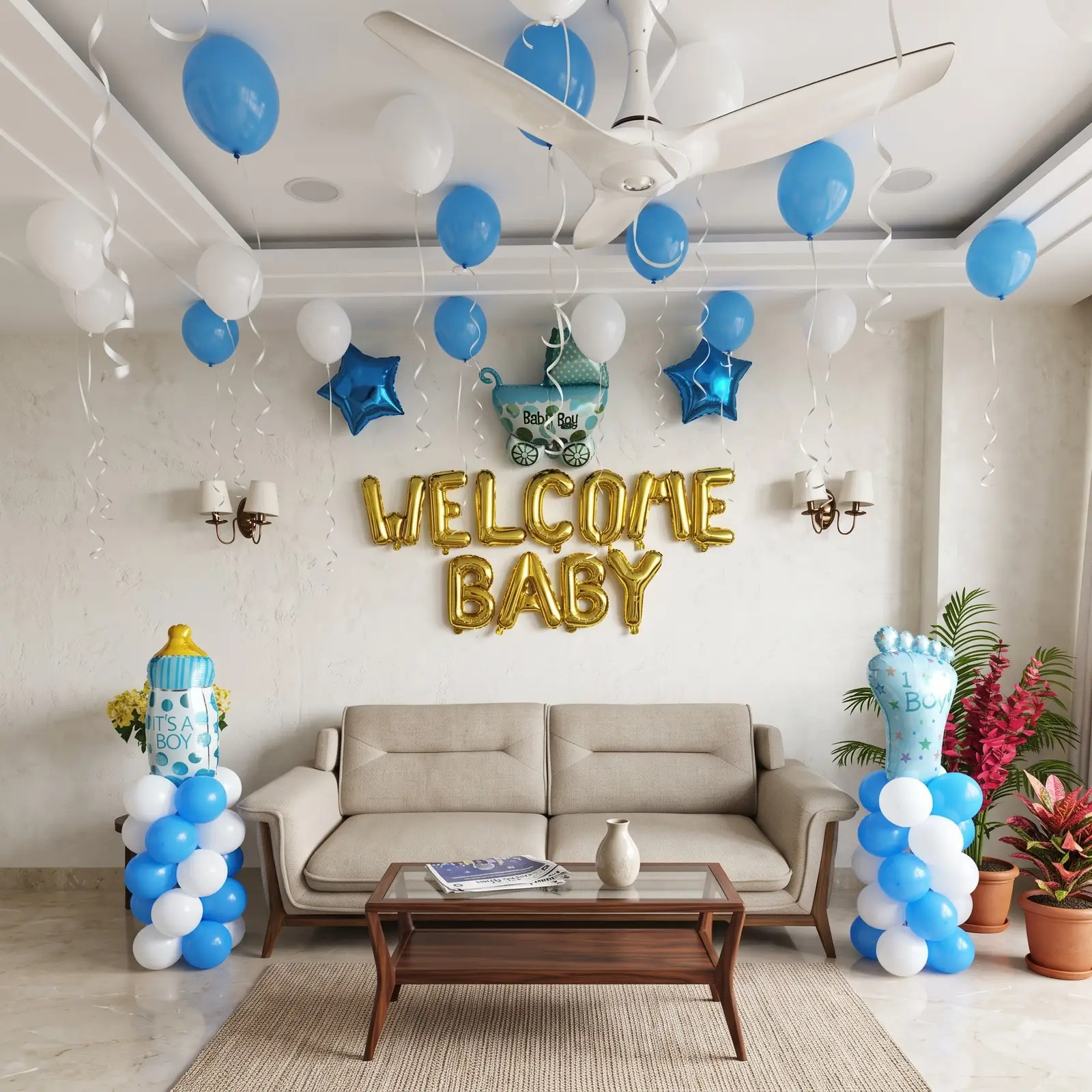 Welcome Balloon Decoration
