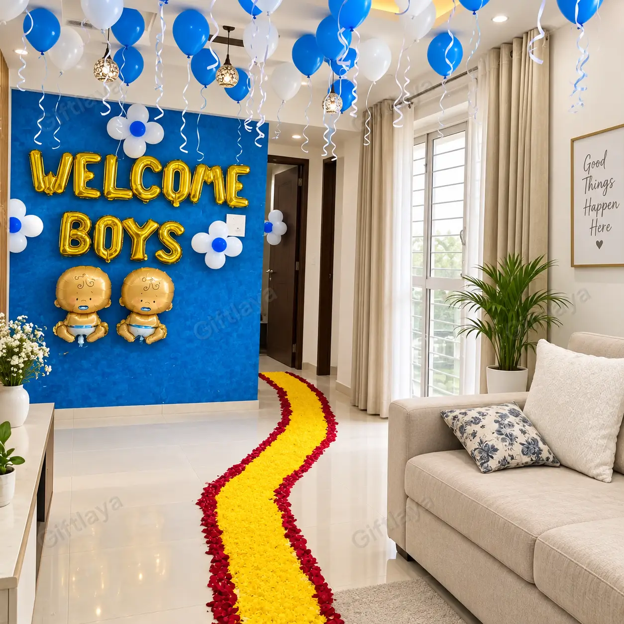 Welcome Decoration For Twins
