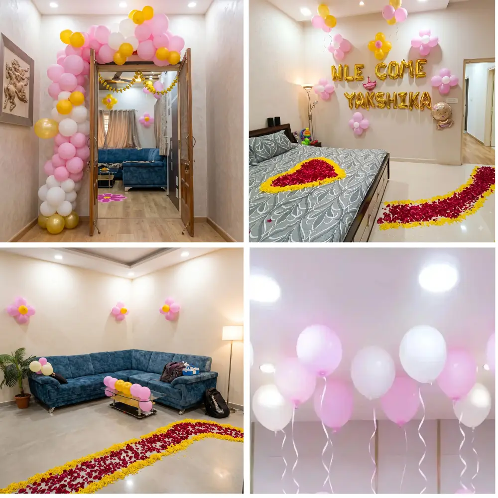 Welcome Flower Decoration
