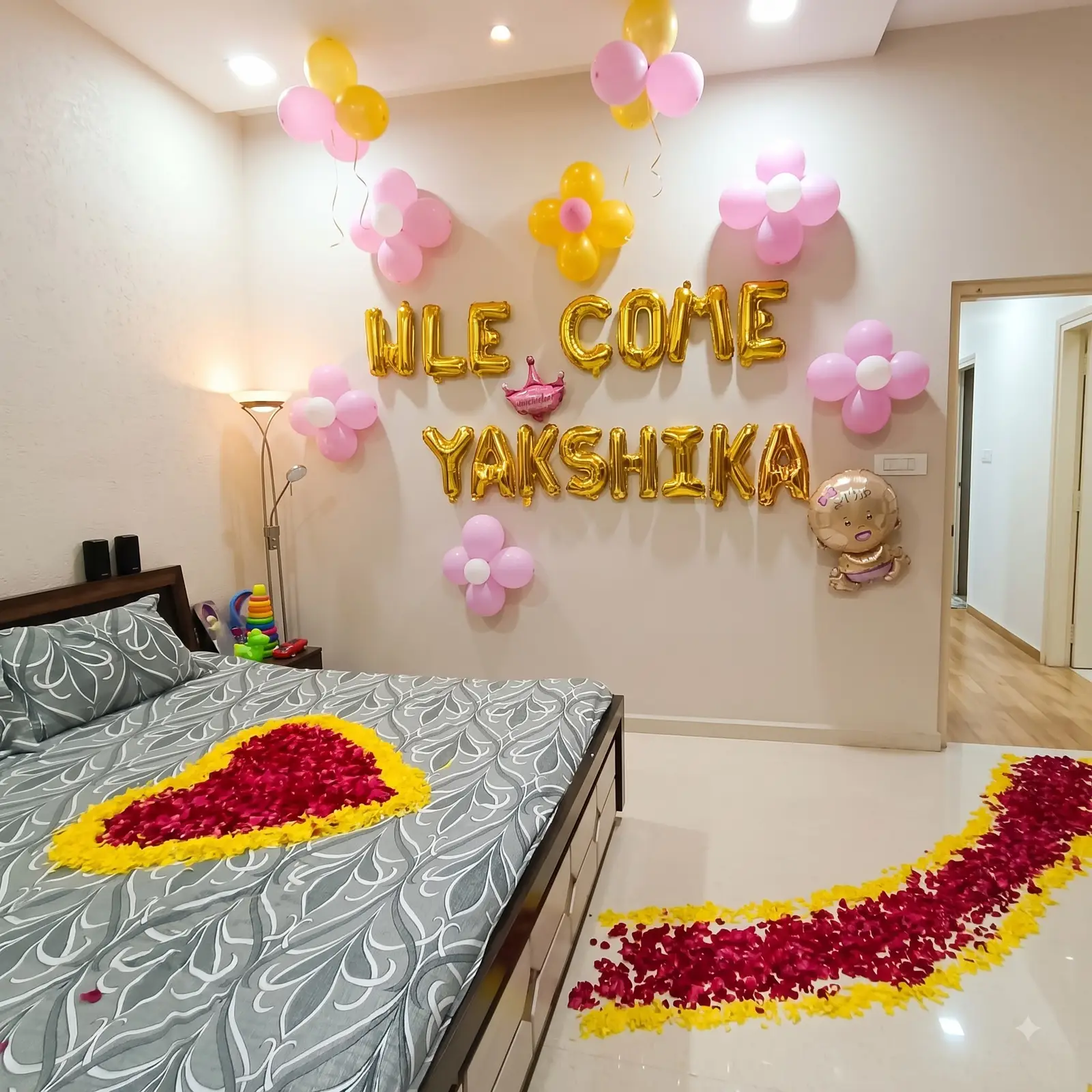 Welcome Flower Decoration — photo 3