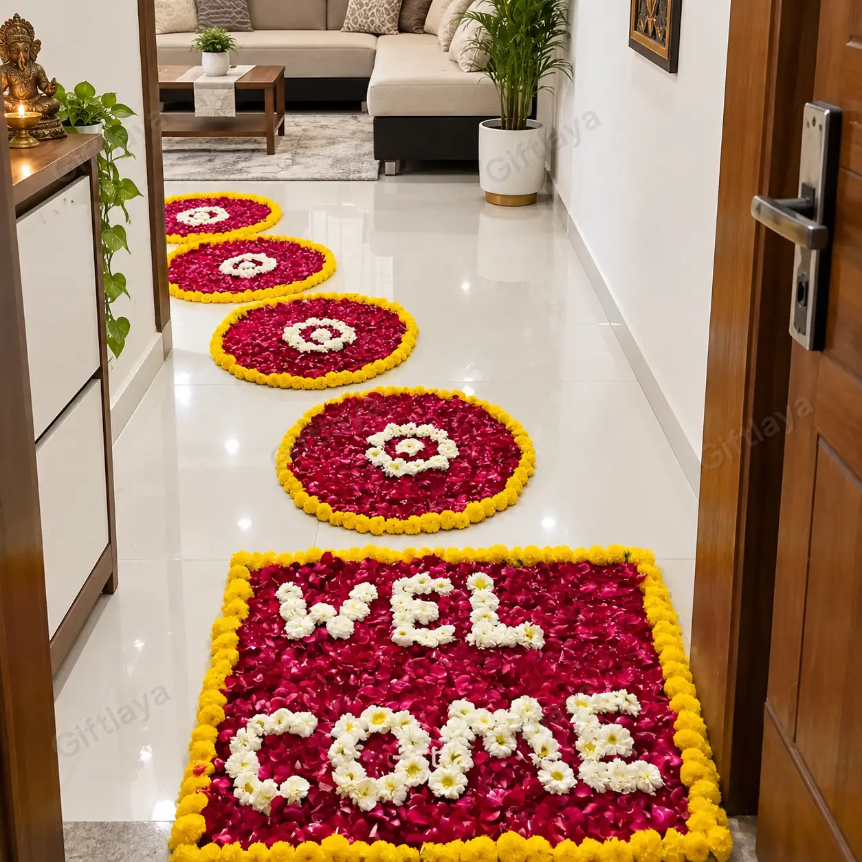 Welcome Flower Entrance Decoration