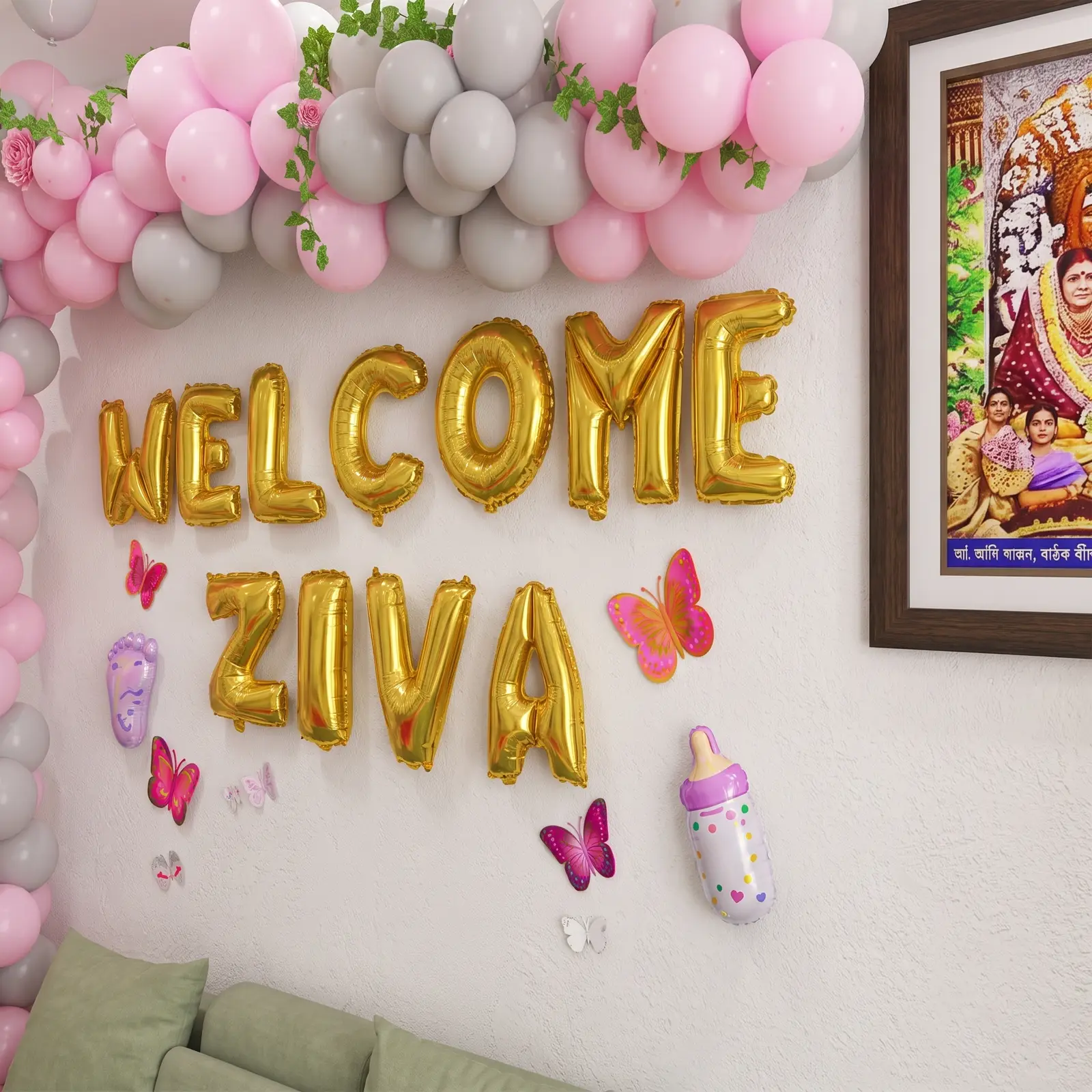 Welcome Home Girl Decoration — photo 2