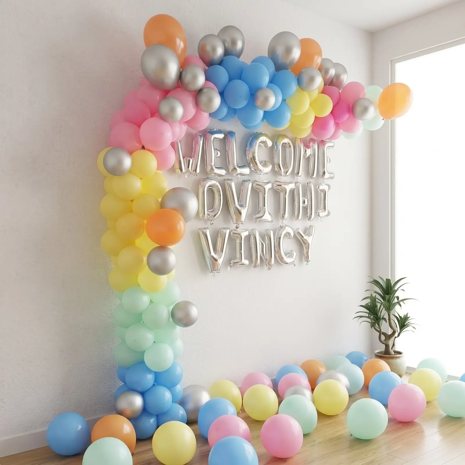 Welcome Twins Decoration — photo 2