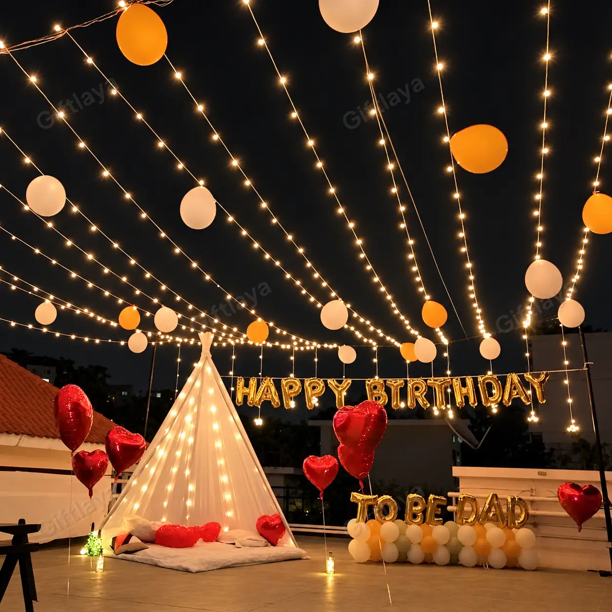 Terrace Canopy Decoration